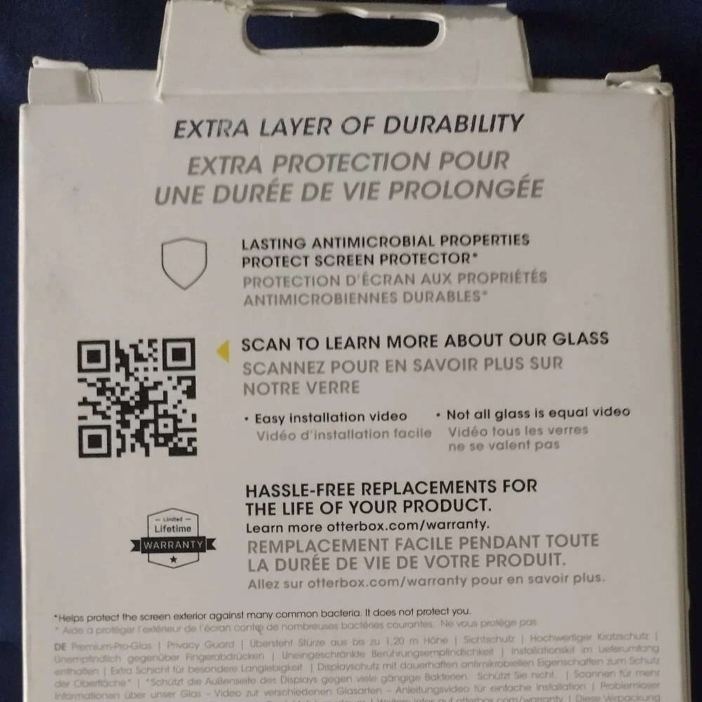 NEW in the package Otter Box Premium Pro Glass Privacy Guard for iPhone Pro 6.1